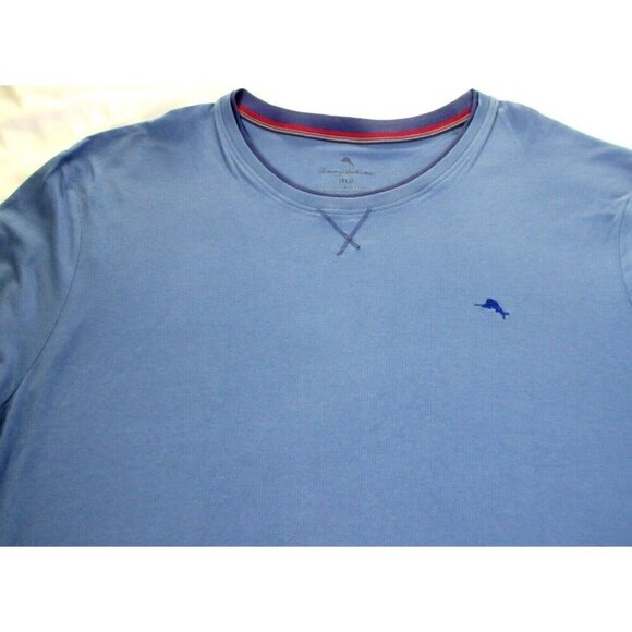 Tommy Bahama Other - Tommy Bahama Men's LS Cotton Modal Big & Tall Crew Neck Tee Shirt Denim Blue NWT